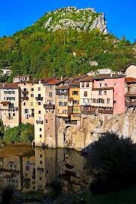 Confortable Au Pied Du Vercors Pont-en-Royans Esterno foto
